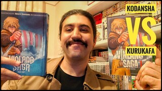 Vinland Saga Karşılaştırma (Kodansha Comics VS Kurukafa Yayınları)