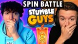 *FIRST EVER* 100+ SPIN BATTLE IN STUMBLE GUYS