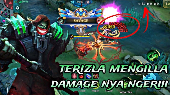 TERIZLA MENGILLA !! DAMAGE NYA NGERII BANGETT 🔥