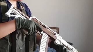 Tampilan model karton putih AK117