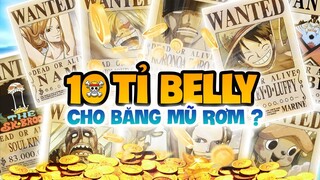 Dự Đoán Tiền Truy Nã Của Băng Hải Tặc MŨ RƠM sau Arc Wano Quốc - 10 Tỷ Bely ??????