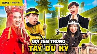 Hóa thân thành 4 thầy trò đường tăng đi thỉnh kinh trong Free Fire | HEAVY Free Fire