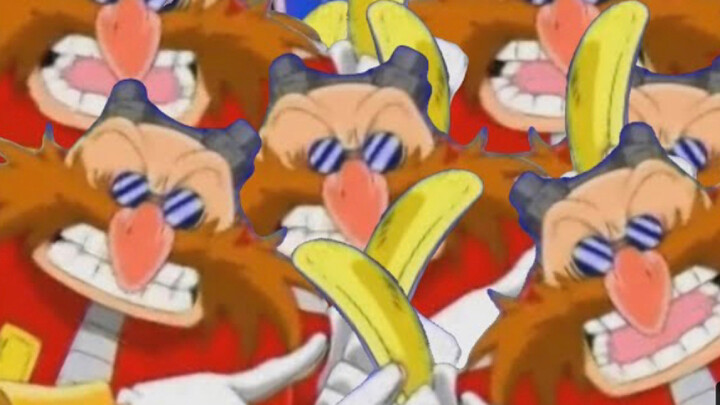 Eggman consume these delicious banana