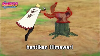 Boruto episode terbaru - Lepas kendali, Himawari dan Shukaku Akan bersatu