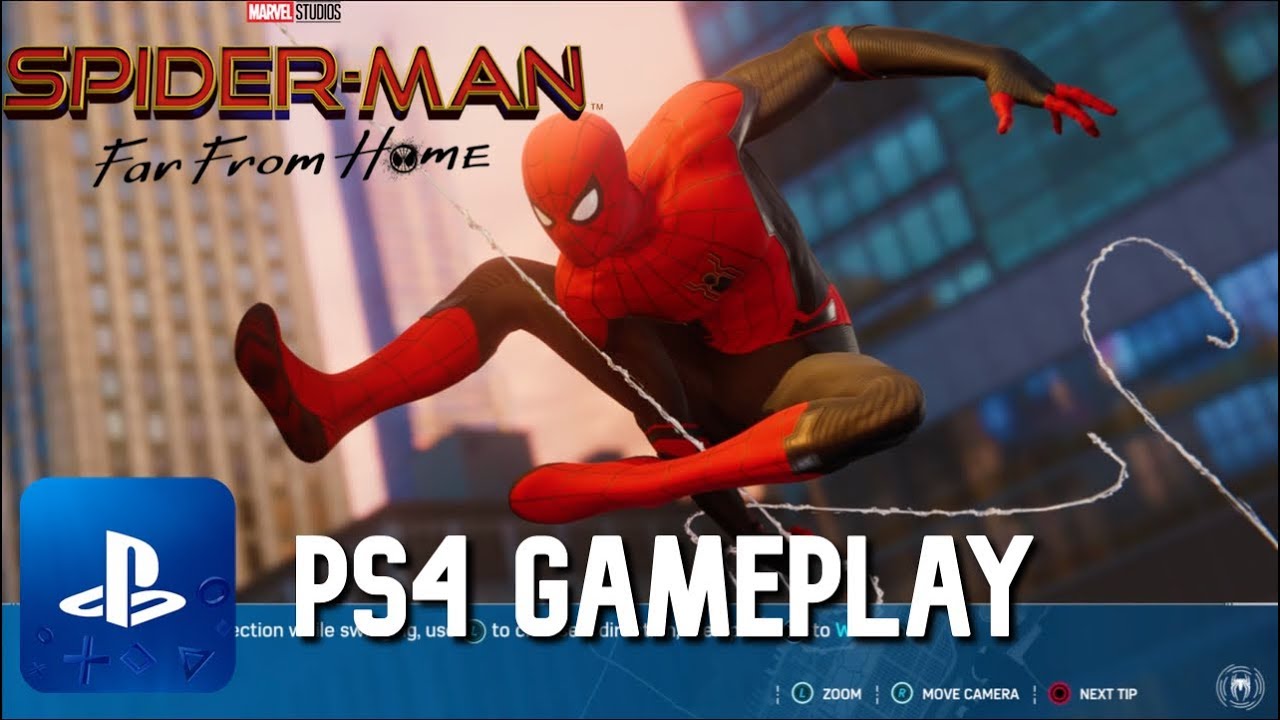 SPIDER-MAN: FAR FROM HOME Ps4 Gameplay!!! - Bilibili