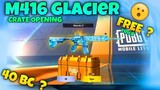 [ 40 Bc Tricks 🥰 ] Pubg Lite M416 Glacier Crate Opening 😍 | How To Get M416 Glacier Free Pubg Lite