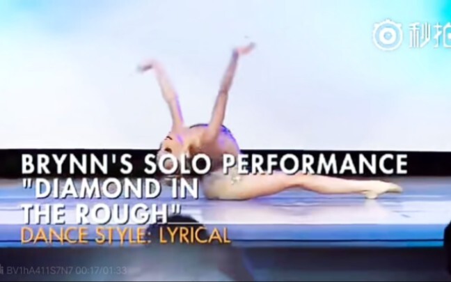 【Dance Moms】Brynn Rumfallo's Solo performance 《Diamond in the rough》