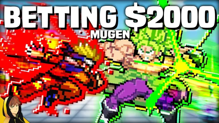 BETTING $2000 ON AN ANIME FIGHT!?! | Mugen Money Makers [Jump Force v10]
