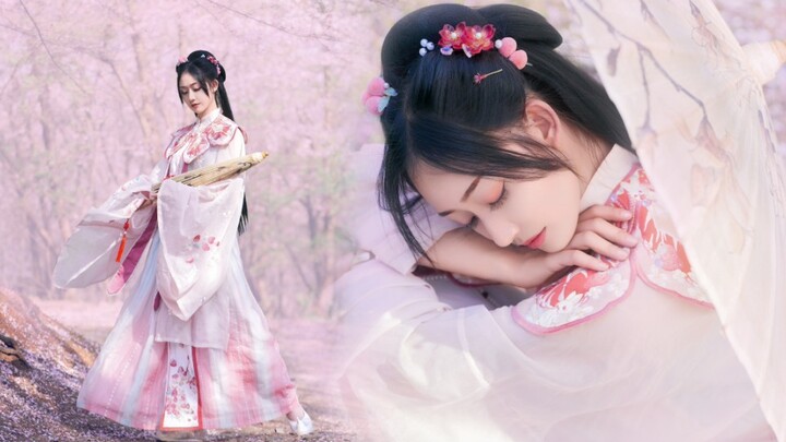 ❀Impromptu dance in the cherry blossom rain❀ [Jiuying] Feel the romance of cherry blossom rain in th
