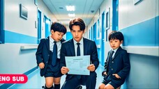 Single mom was forced to get married,3 cute geniuses took out the DNA test report. "Daddy, open up!"