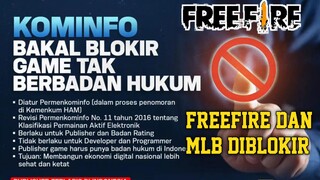 FIKS FREEFIRE DAN MLBB DIBLOKIR KOMINFO