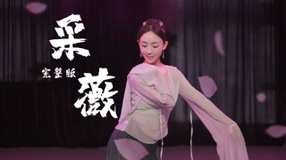 今天来翻跳舞剧《孔子》最美舞段《采薇》，娇而不媚，摇曳生姿#古典舞 #国风 #东方美学 #采薇 原创：中国歌剧舞剧院；音乐：张渠
