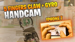 5 FINGERS CLAW + GYRO | TDM 23 Finishs  | PUBG MOBILE