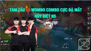 Tam tấu T1 Wombo Combo cực đã mắt "hủy diệt" NS #Shorts | BLV HOÀNG SAMA