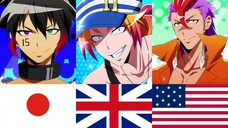 Nanbaka Character Country (ANIME)