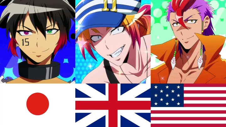 Nanbaka Character Country (ANIME)