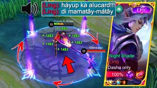 REASON WHY LING USERS HATES MY ALUCARD!! | INSANE LIFESTEAL VS ROBOTIC FAST HAND!! 🔥 | MLBB