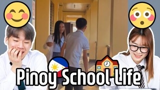 Korean Teenagers Want to Go to the Philippines after watching Pinoy School Daily Life | Reaction