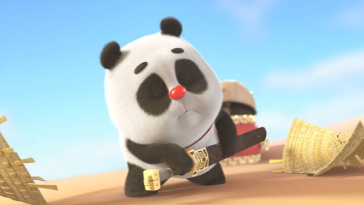 Kungfu Master Bamboo Panda _ Short Animation _ Funny Chinese Kungfu