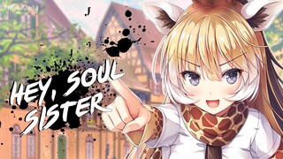 Nightcore - Hey, Soul Sister (Rock version) | Lyrics