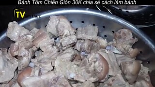 Chủ quán Bún Mì Vàng Bánh Tôm Chiên Giòn 30K chia sẻ cách làm bánh ngon không gắt dầu  p8