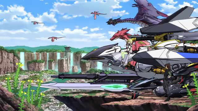 Cross Ange Episode 15 - How to Drain your DRAGON