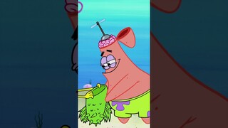 Spongebob | Sahabat sejati menjadi otak terbang bersama 🧠 #Shorts