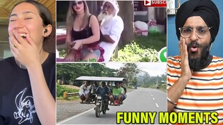 Indian Reaction to 22 Funny Moments Of Pakistani People Caught On Camera | Raula Pao