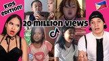 Pinoy Kids are something else..| Latinos react to VIRAL Filipino Singers 'KIDS EDITION'