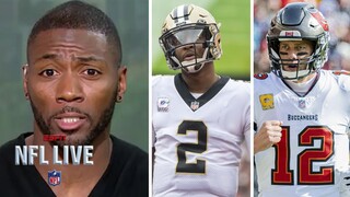 NFL LIVE | Ryan Clark Claims Saints' simple gameplay won't be able to beat the Buccaneers in Week 2