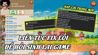 Ngọc Rồng Online - AD Sửa Chữa Sai Lầm Để Hồi Sinh Lại Game...View Hiến Máu Kiếm Cải Trang Mới !