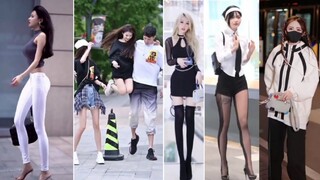 Chinese girls street style fashion tiktok #chinsesstreetfashion #chinesefashion