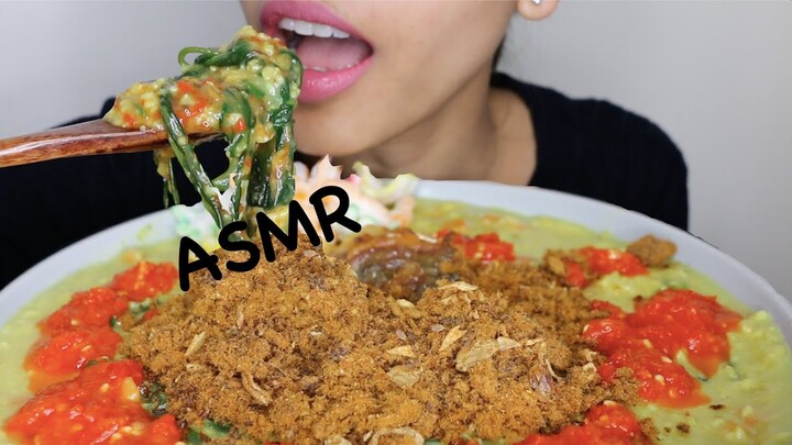 BUBUR OATMEAL KANGKUNG PEDAS ala INDONESIA🇮🇩👩‍🍳 SEHAT, PRAKTIS, MANTUL PISAN RASANYA😋 | ASMR MUKBANG