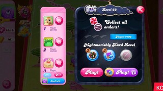 CANDY CRUSH SAGA LEVEL 62 (NEW VERSION)