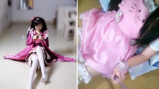 [Beigong Ling] Kimono Sakura Jasmine versi "Spin, Snow Moon Flower" yang lembut dan imut