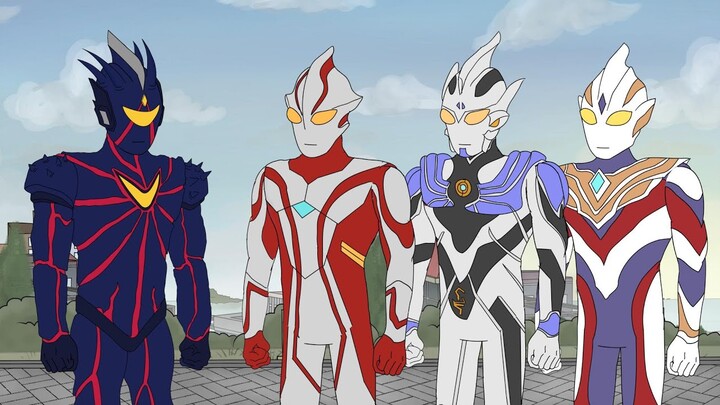 Full Team Ultraman Ketemu Pembunuh Ultraman - Kartun Ultraman