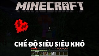 Chúng Tôi Cố Thử Chế Độ Siêu Siêu Khó Trong Minecraft!