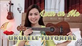 LEAN ON ME | Bill Withers | UKULELE TUTORIAL