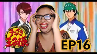 PRINCE OF TENNIS EPISODE 16 REACTION VIDEO | BOOMERANG SNAKE