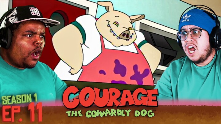 HEAD OF BEEF? | Courage the Cowardly Dog Season 1 Episode 11 GROUP REACTION