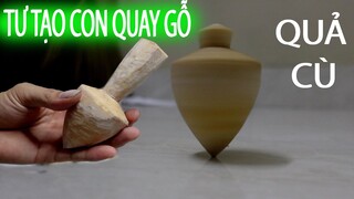 tự làm con quay bằng gỗ | DIY wooden gyros will