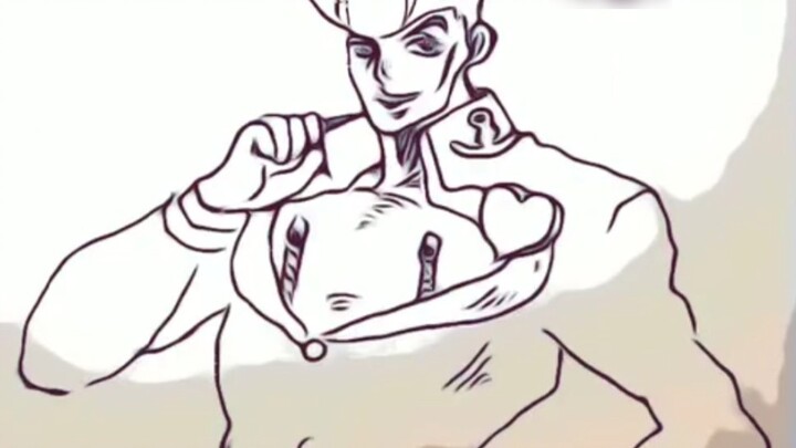 [Flip Drawing] Higashikata Josuke dicuci otak oleh tarian Fortnite! ! !