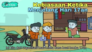 Kebiasaan Pengangguran Menjelang Hari 17an (Animasi Sentadak)