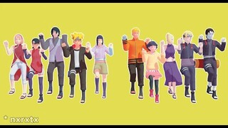 TIMBER【NARUTO MMD】NARUHINA*SASUSAKU*SAIINO*SHIKATEMA*KIBA*NEJI*LEE*etc.