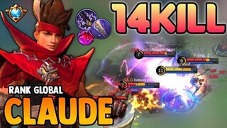 CLAUDE BEST BUILD 2021 | TOP GLOBAL CLAUDE GAMEPLAY | MOBILE LEGENDS✓