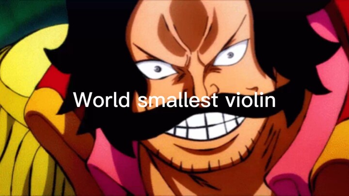 World smallest violin one piece mix (AMV)