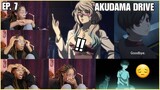 That PLOT TWIST :0 | Akudama Drive Episode 7 Reaction | Lalafluffbunny