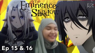 PENAMPILAN BARU CID DI FESTIVAL BUSHIN | The Eminence In Shadow Episode 15 & 16 Reaction Indonesia