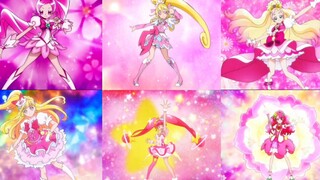 [Pretty Cure] A collection of transformations by fans who have learned well