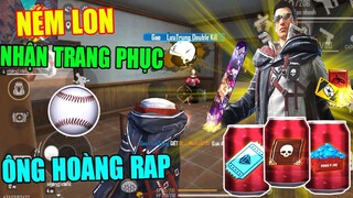 [Free Fire] Chơi Ném Lon Nhận Trang Phục Ông Hoàng Nhạc Rap - Pha Gánh Team Còng Lưng| Lưu Trung TV